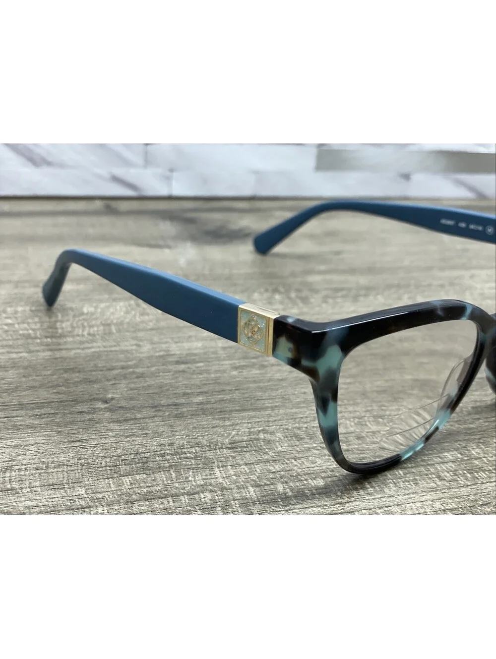 Kendra Scott Phantos Cat Eye Blue Tortoise Eyeglasses Frames KE2607 54/16/40